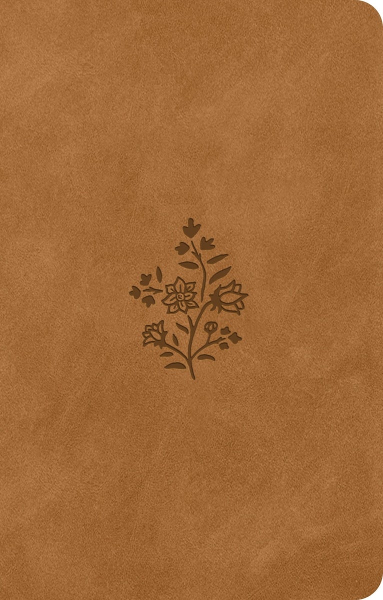 Cover image for ESV Premium Gift Bible (Trutone, Nubuck Caramel, Wildflower Design), isbn: 9798874903176