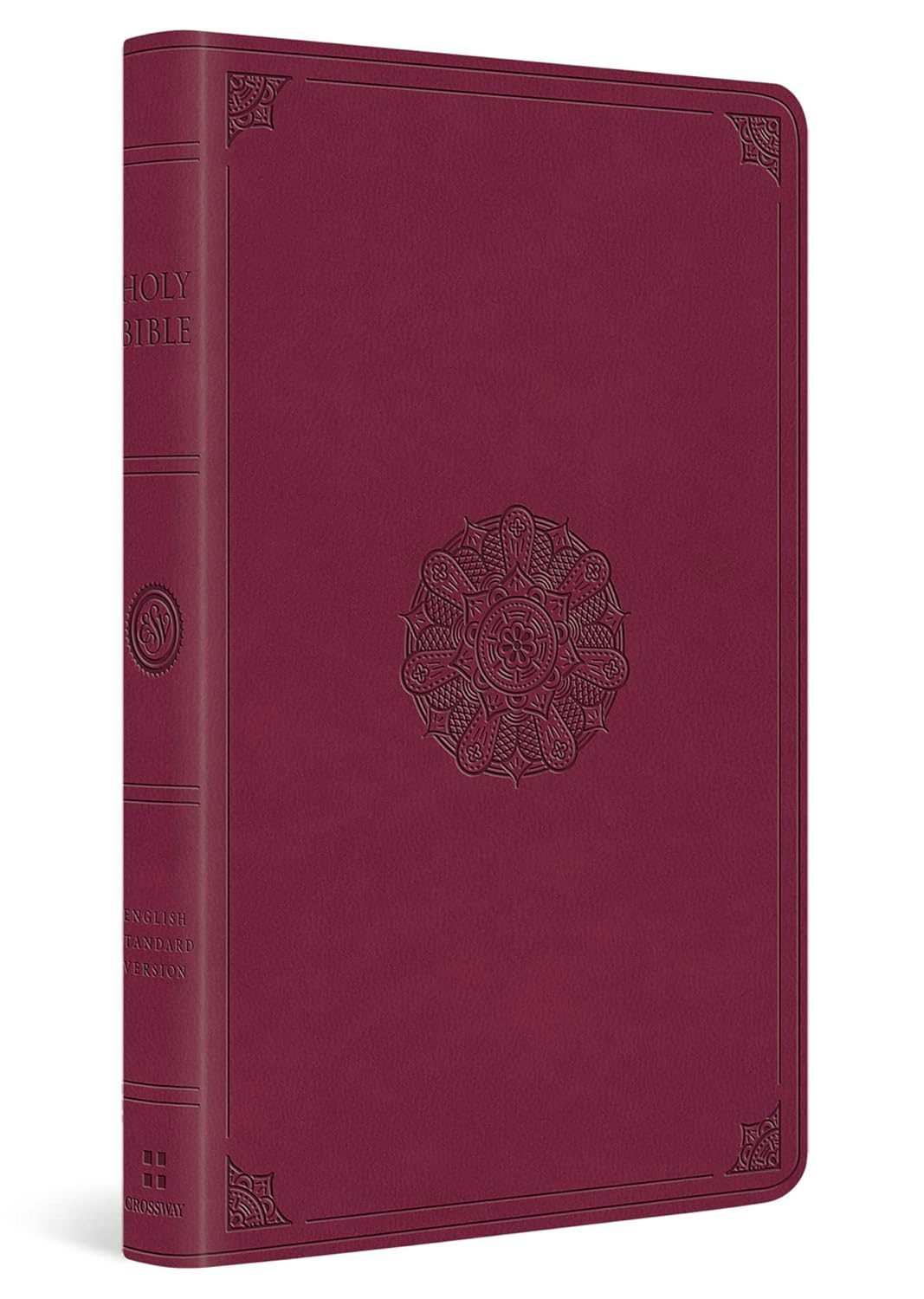 Cover image for ESV Premium Gift Bible (Trutone, Raspberry, Emblem Design), isbn: 9798874903183