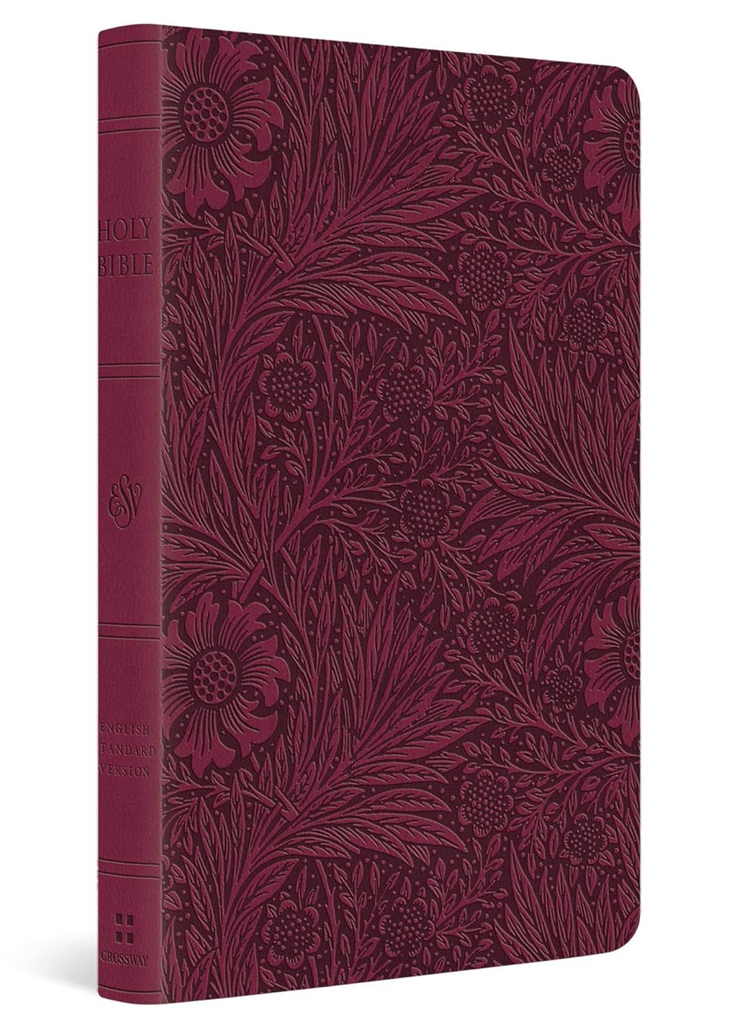 Cover image for ESV Value Thinline Bible (Trutone, Raspberry, Floral Design), isbn: 9798874903350
