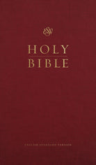 Cover image for ESV Church Bible (Hardcover, Burgundy), isbn: 9798874903411