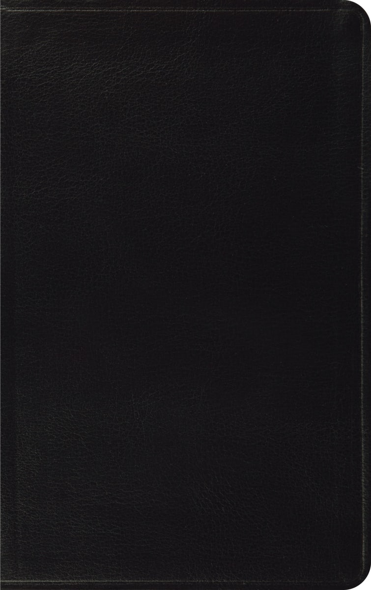 Cover image for ESV Thinline Bible, Red Letter (Bonded Leather, Black), isbn: 9798874903572