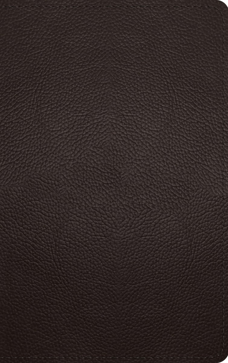 Cover image for ESV Thinline Bible, Red Letter (Buffalo Leather, Deep Brown), isbn: 9798874903640