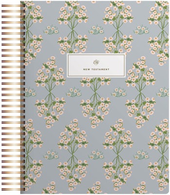 Cover image for ESV Spiral-Bound Journaling Bible, New Testament (Hardcover, Cover Artwork by Lulie Wallace), isbn: 9798874903732