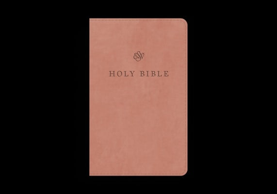 Cover image for ESV Premium Church Bible, Large Print, Red Letter (Trutone, Blush Rose), isbn: 9798874904050