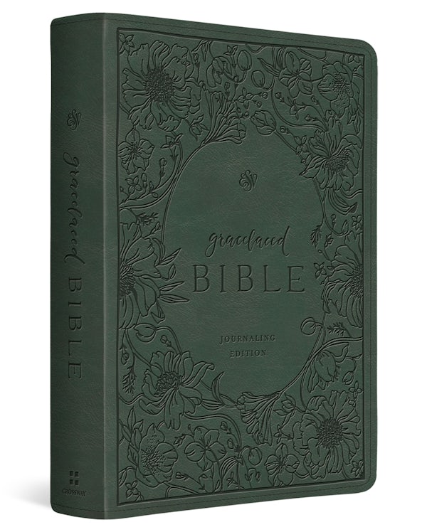 Cover image for ESV Gracelaced Bible, Journaling Edition (Artwork by Ruth Chou Simons) (Trutone, Quiet Forest), isbn: 9798874904562