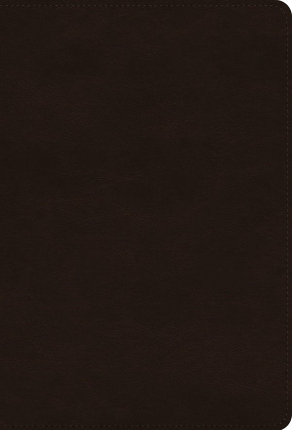 Cover image for ESV Giant Print Thinline Bible, Red Letter (Trutone, Deep Brown), isbn: 9798874906290