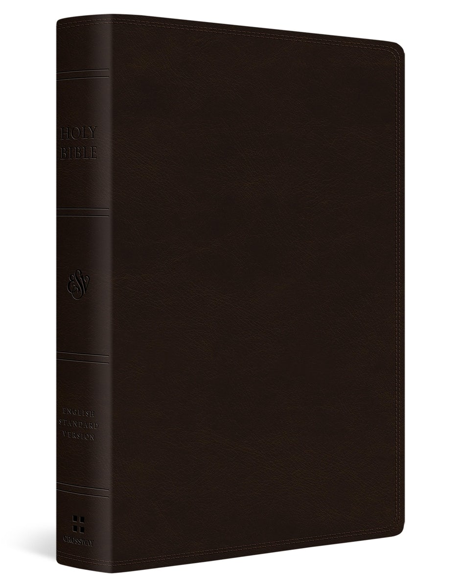 Cover image for ESV Giant Print Bible, Red Letter (Trutone, Deep Brown), isbn: 9798874906337