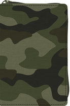 Cover image for ESV Compact Bible (Canvas with Zipper, Camo Design), isbn: 9798874907433