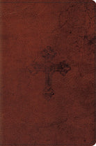 Cover image for ESV Compact Bible (Trutone, Walnut, Weathered Cross Design), isbn: 9798874907495