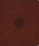 Cover image for ESV Journaling Bible (Trutone, Brown, Mosaic Cross Design), isbn: 9798874907617