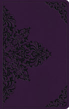 Cover image for ESV Large Print Value Thinline Bible (Trutone, Lavender, Filigree Design), isbn: 9798874907785