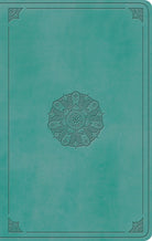 Cover image for ESV Large Print Value Thinline Bible (Trutone, Turquoise, Emblem Design), isbn: 9798874907792