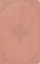 Cover image for ESV Large Print Value Thinline Bible (Trutone, Blush Rose, Fleur-De-Lis Design), isbn: 9798874907839