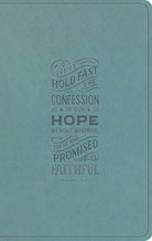 Cover image for ESV Large Print Value Thinline Bible (Trutone, Paris Sky, Hebrews 10:23 Design), isbn: 9798874909031