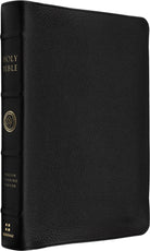 Cover image for ESV Heirloom Bible, Gratia: Large Print Thinline Reference Edition (Goatskin, Black), isbn: 9798874912666