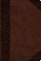 Cover image for ESV Personal Size Reference Bible, Red Letter (Trutone, Brown/Walnut, Portfolio Design), isbn: 9798874912734