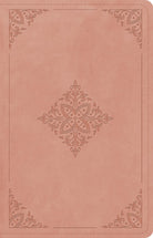 Cover image for ESV Large Print Thinline Reference Bible (Trutone, Blush Rose, Fleur-De-Lis Design), isbn: 9798874912826