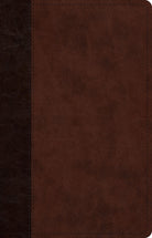 Cover image for ESV Large Print Thinline Reference Bible, Red Letter (Trutone, Brown/Walnut, Timeless Design), isbn: 9798874912864
