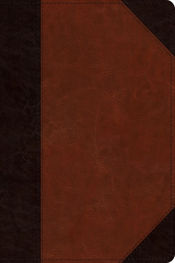 Cover image for ESV Wide Margin Reference Bible, Red Letter (Trutone, Brown/Cordovan, Portfolio Design), isbn: 9798874913113
