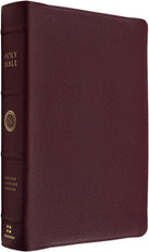 Cover image for ESV Heirloom Bible, Veritas: Single Column Edition (Calfskin, Bordeaux, Full Yapp), isbn: 9798874913700