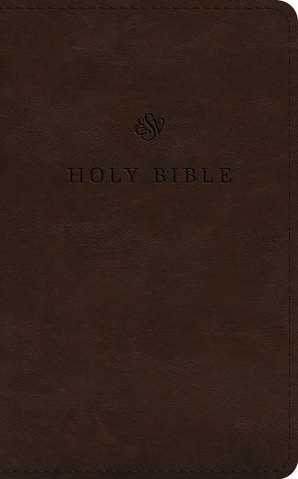 Cover image for ESV Premium Church Bible, Red Letter (Trutone, Brown), isbn: 9798874914646