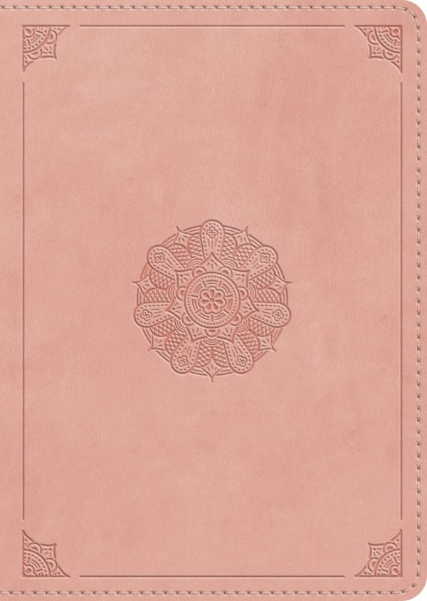 Cover image for ESV New Testament, Large Print (Trutone, Blush Rose, Emblem Design), isbn: 9798874915926