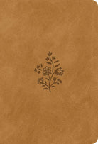 Cover image for ESV Large Print Value Compact Bible (Trutone, Nubuck Caramel, Wildflower Design), isbn: 9798874916145