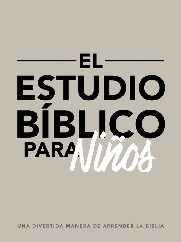 Cover image for El Estudio Bíblico Para Niños, isbn: 9798887691305