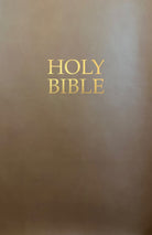 Cover image for Kjver Gift and Award Holy Bible, Deluxe Edition, Coffee Ultrasoft, isbn: 9798887691558