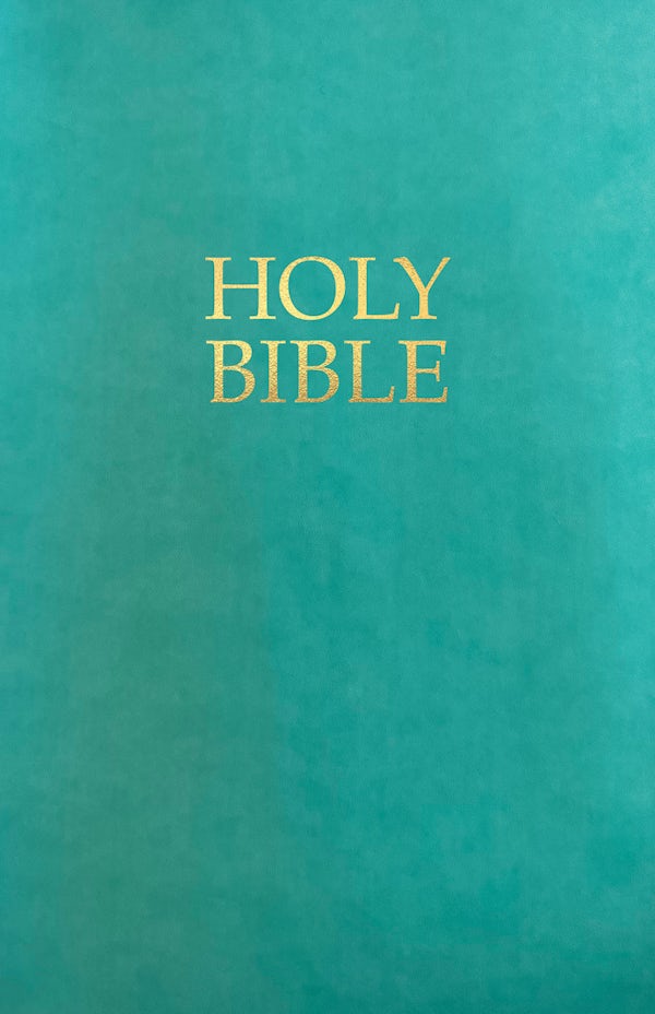 Cover image for Kjver Gift and Award Holy Bible, Deluxe Edition, Coastal Blue Ultrasoft, isbn: 9798887691572
