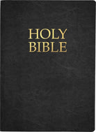 Cover image for Kjver Holy Bible, Large Print, Black Genuine Leather, Thumb Index, isbn: 9798887691596
