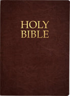 Cover image for Kjver Holy Bible, Large Print, Dark Mahogany Genuine Leather, Thumb Index, isbn: 9798887691619