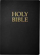Cover image for Kjver Holy Bible, Large Print, Black Bonded Leather, Thumb Index, isbn: 9798887691626