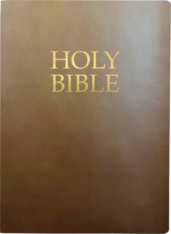 Cover image for Kjver Holy Bible, Large Print, Coffee Ultrasoft, isbn: 9798887691695