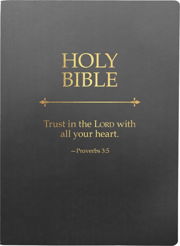 Cover image for Kjver Holy Bible, Trust in the Lord Life Verse Edition, Large Print, Black Ultrasoft, isbn: 9798887691749