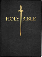 Cover image for KJV Sword Bible, Large Print, Black Genuine Leather, Thumb Index, isbn: 9798887691879