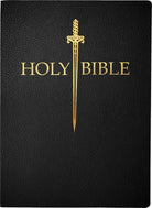 Cover image for KJV Sword Bible, Large Print, Black Bonded Leather, Thumb Index, isbn: 9798887691893