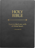 Cover image for KJV Holy Bible, Trust in the Lord Life Verse Edition, Large Print, Black Ultrasoft, isbn: 9798887691961