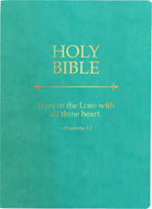 Cover image for KJV Holy Bible, Trust in the Lord Life Verse Edition, Large Print, Coastal Blue Ultrasoft, isbn: 9798887691978