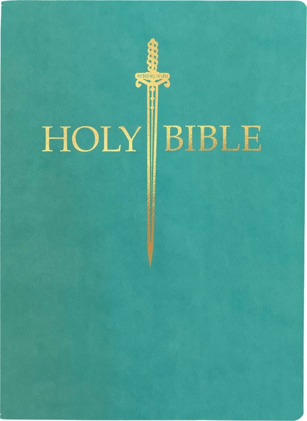 Cover image for KJV Sword Bible, Large Print, Coastal Blue Ultrasoft, isbn: 9798887692012