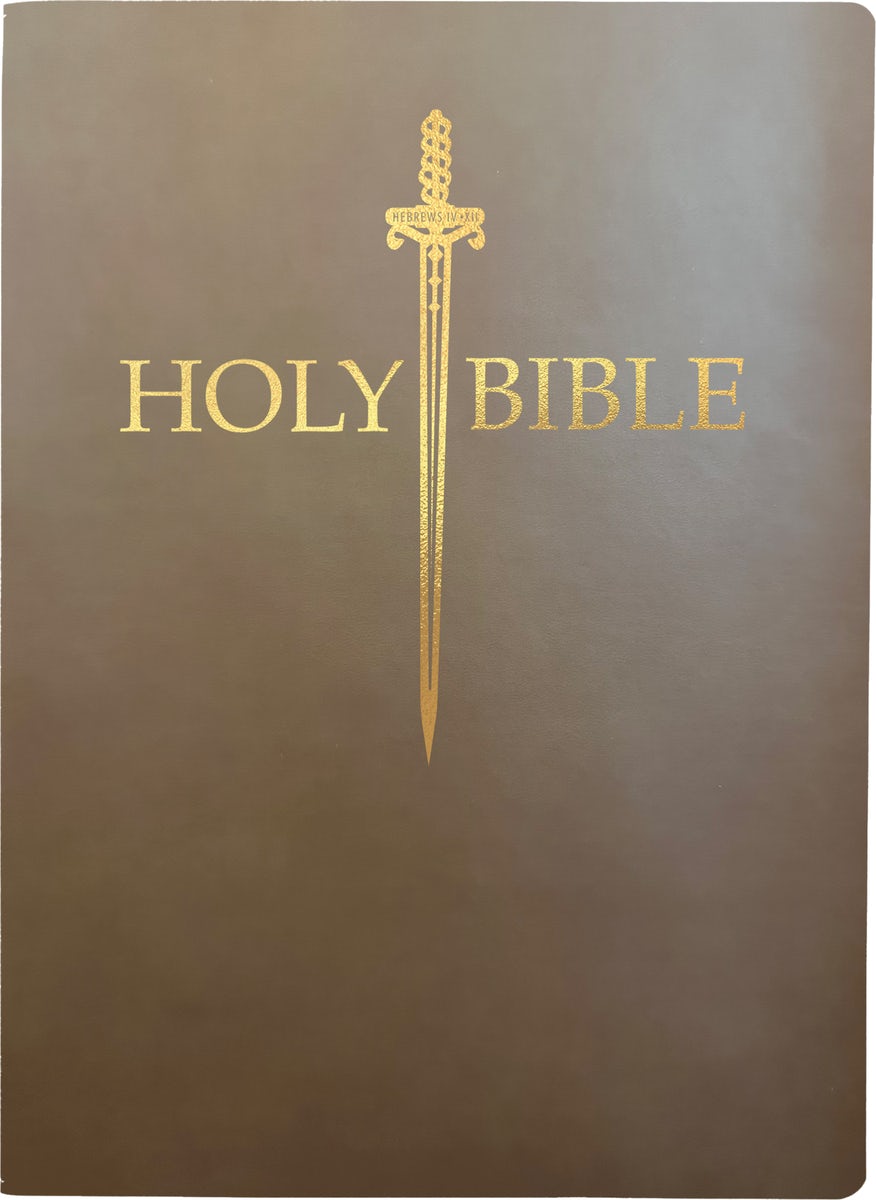 Cover image for KJV Sword Bible, Large Print, Coffee Ultrasoft, isbn: 9798887692043