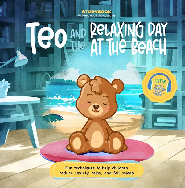 Cover image for Teo and the Relaxing Day at the Beach, isbn: 9798887695006