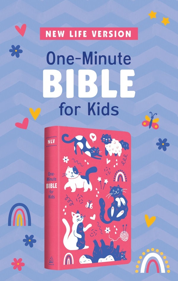 Cover image for One-Minute Bible for Kids [Girls' Cover], isbn: 9798891510197