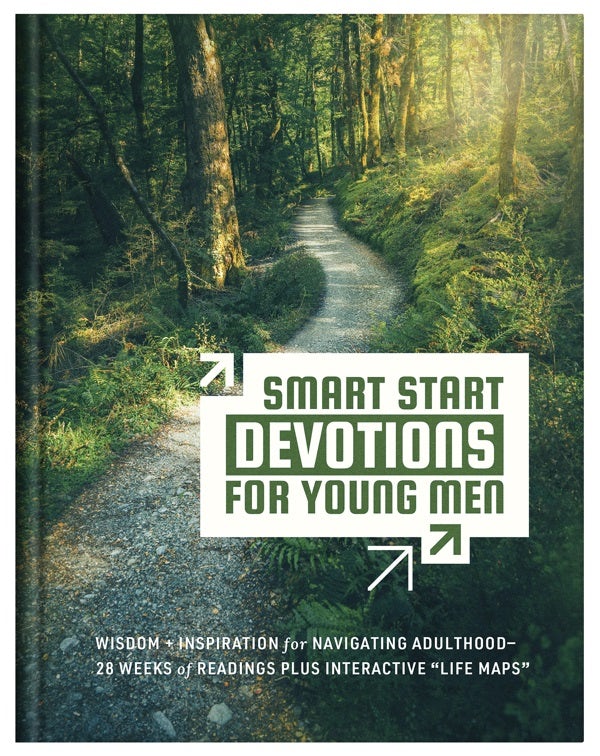 Cover image for Smart Start Devotions for Young Men, isbn: 9798891510425