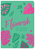Cover image for Flourish: Daily Devotions for Teen Girls, isbn: 9798891510791