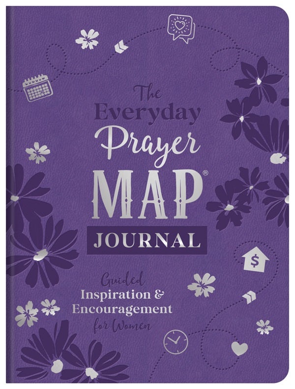 Cover image for The Everyday Prayer Map Journal, isbn: 9798891510906