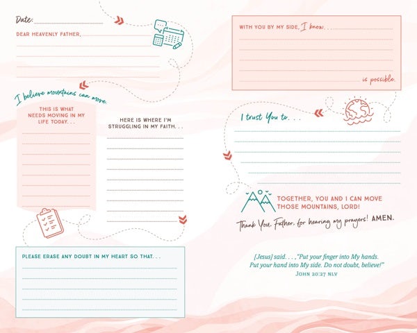 Cover image for The Prayer Map for a Moving Mountains Kind of Girl, isbn: 9798891511118