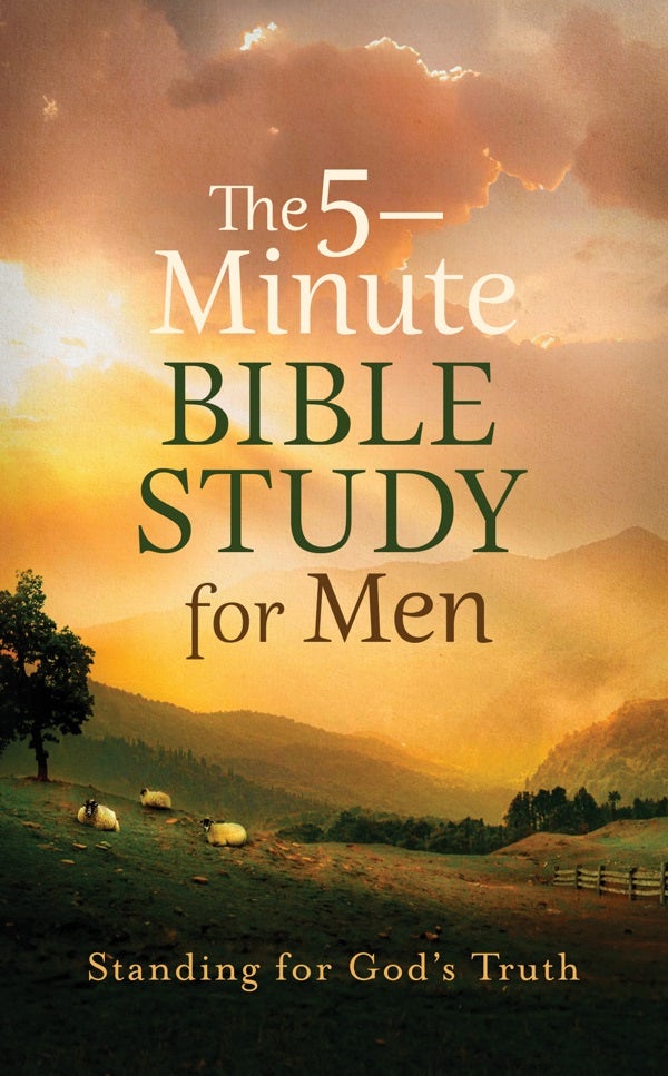 Cover image for The 5-Minute Bible Study for Men: Standing for God's Truth, isbn: 9798891511392