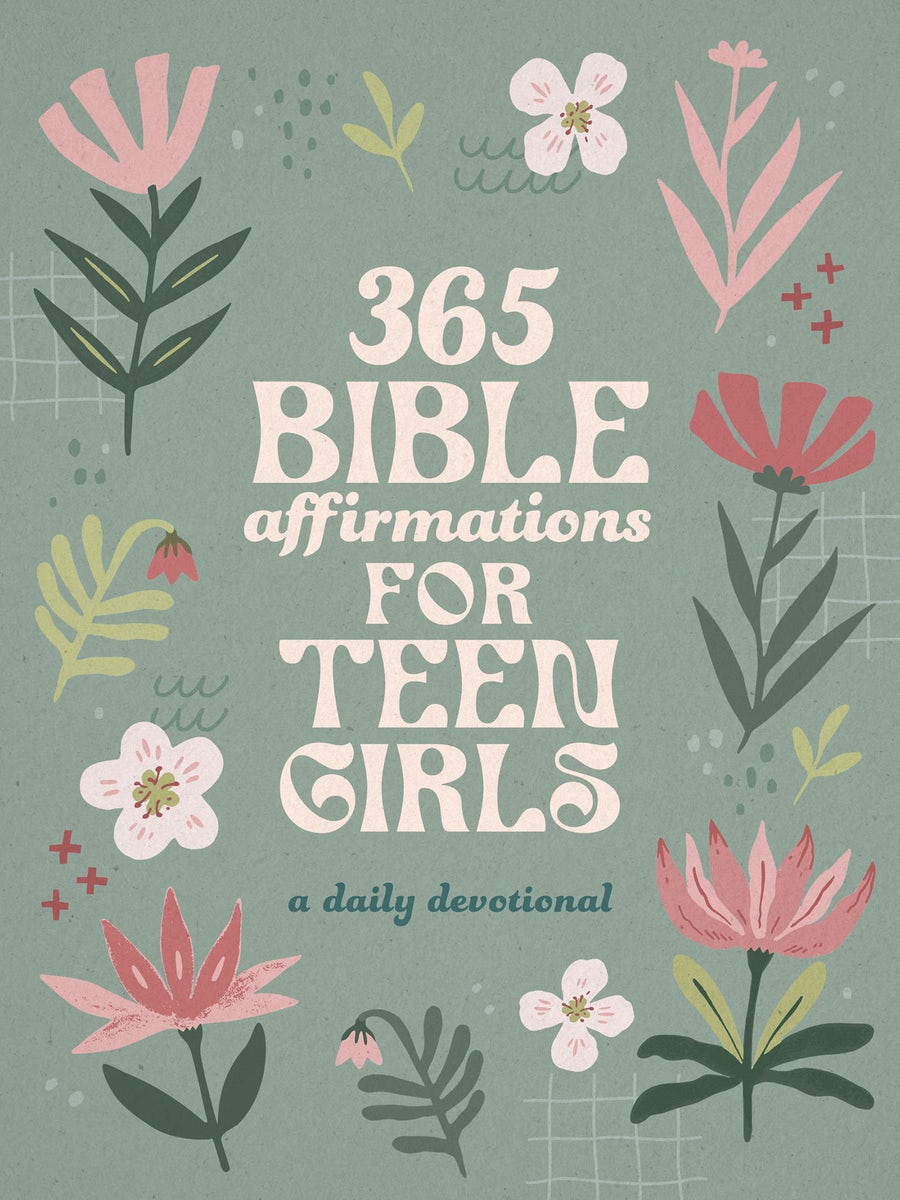 Cover image for 365 Bible Affirmations for Teen Girls, isbn: 9798891513334