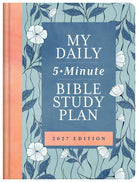 Cover image for My Daily 5-Minute Bible Study Plan (for Women): 2027 Edition, isbn: 9798891513563